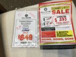 Sam J. Frederick Cocktail Ottoman Final Price Clearance 6