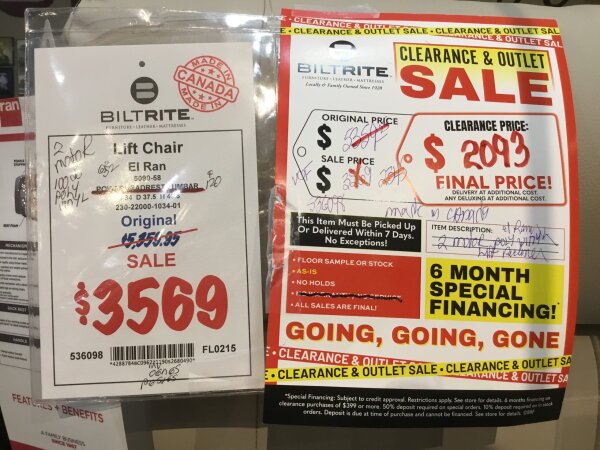 ElRan  Lift Chair Final Price Clearance 6