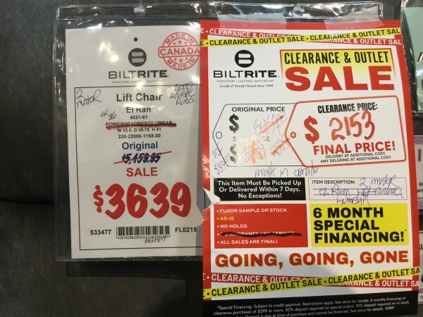 ElRan Lift Chair Final Price Clearance 6