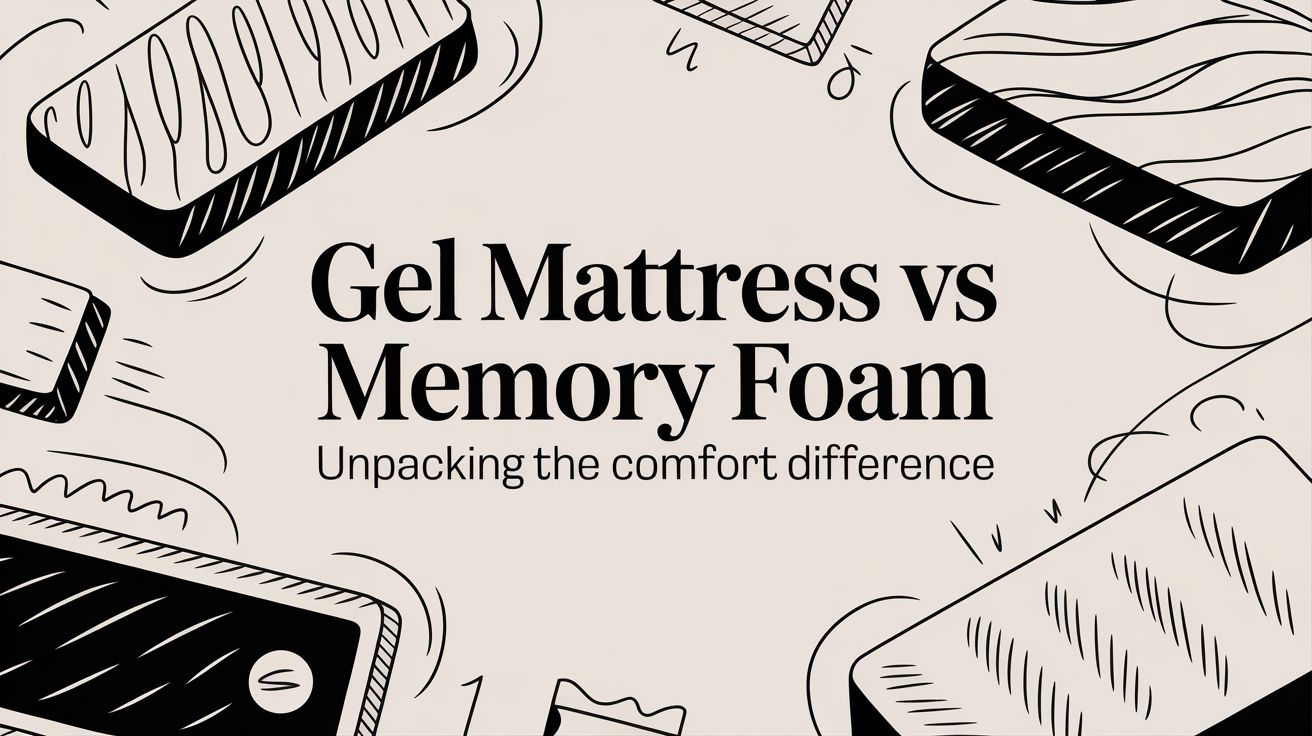 Gel Mattress Vs Memory Foam Mattresses