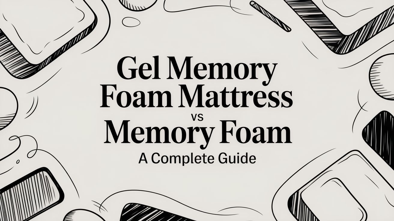 Gel Memory Foam Mattress Vs Memory Foam Mattress Comparison