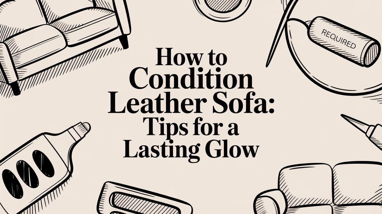 How To Condition Leather Sofa Leather Care