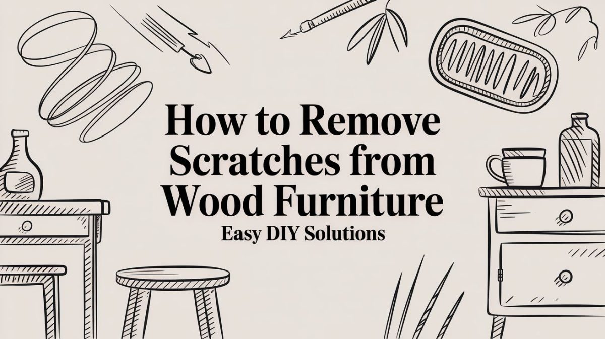 How to Remove Scratches from Wood Furniture Easy DIY Solutions