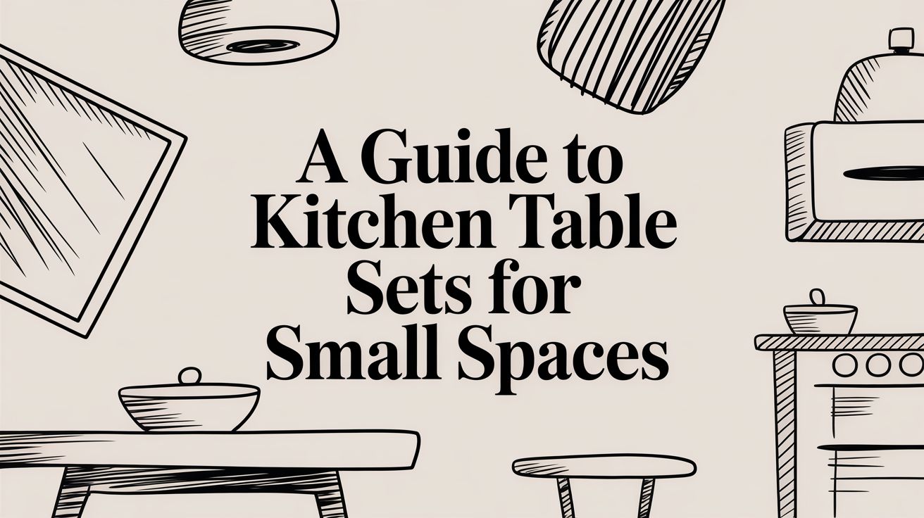 Kitchen Table Sets For Small Spaces Kitchen Guide