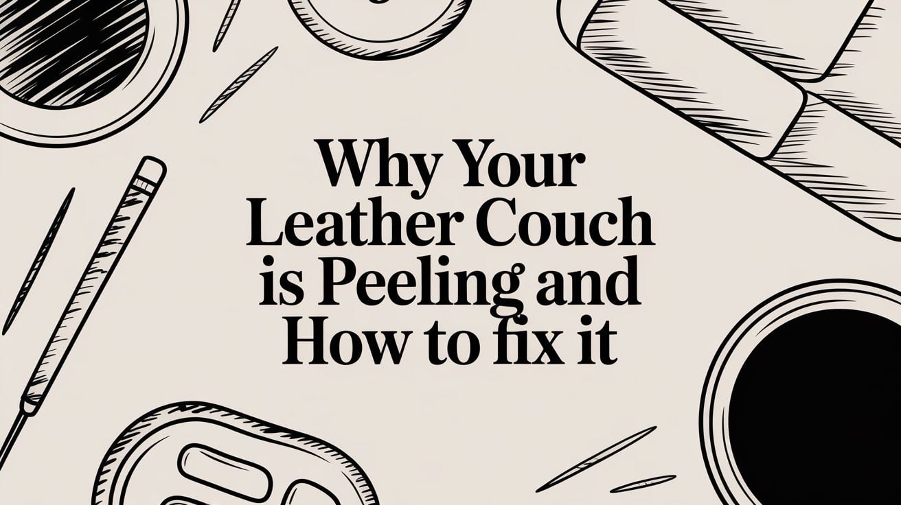 Leather Couch Is Peeling Title Graphic