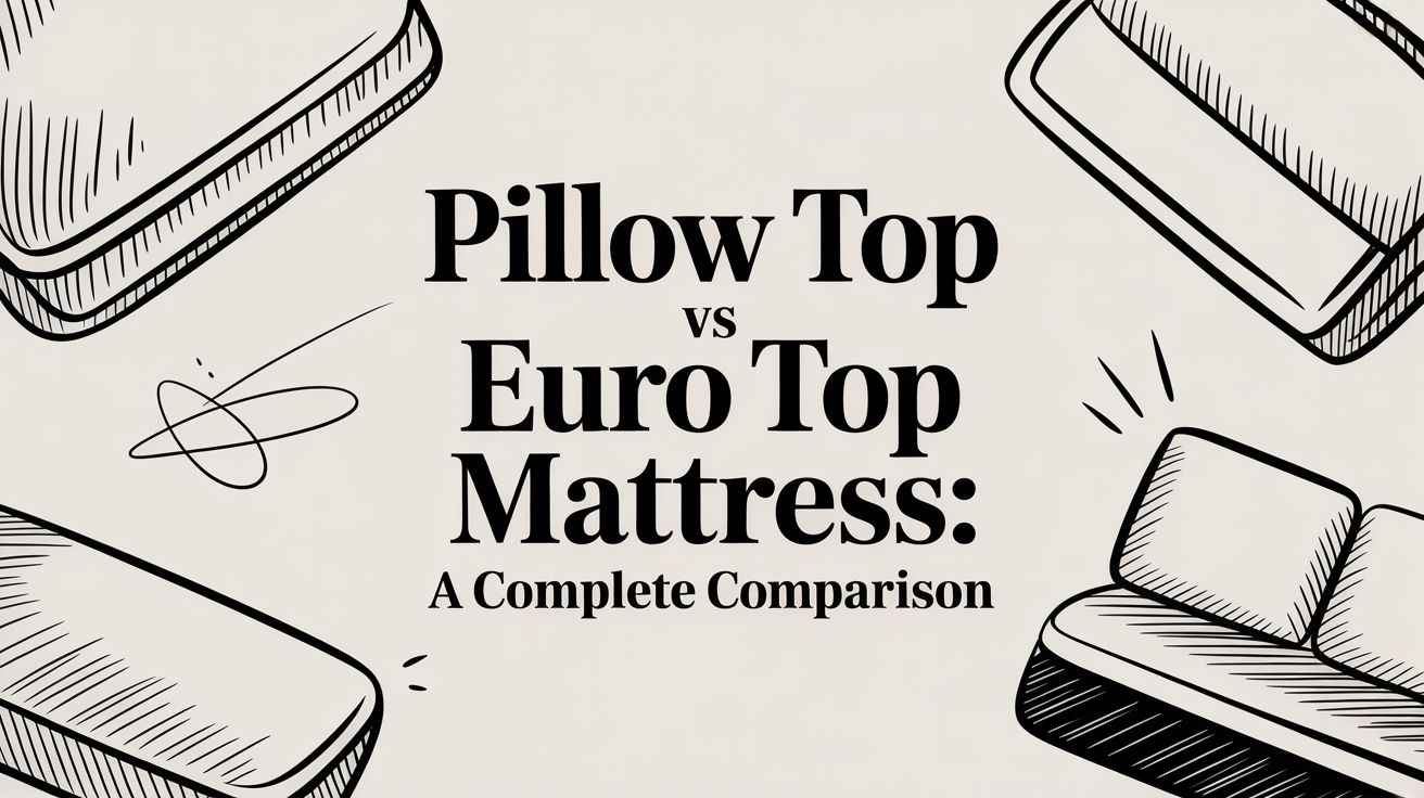 Pillow Top Vs Euro Top Mattress Mattress Comparison