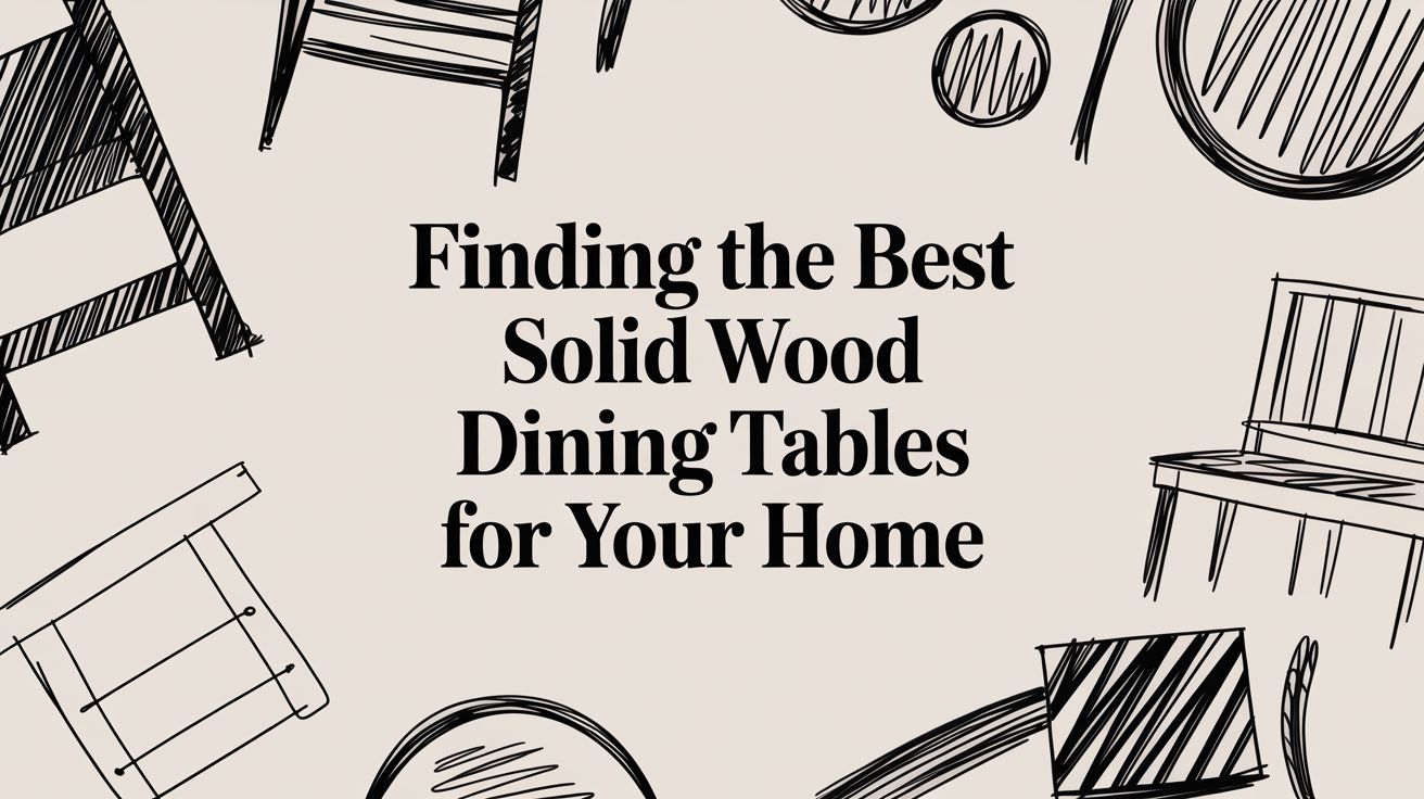 Best Solid Wood Dining Tables Dining Furniture