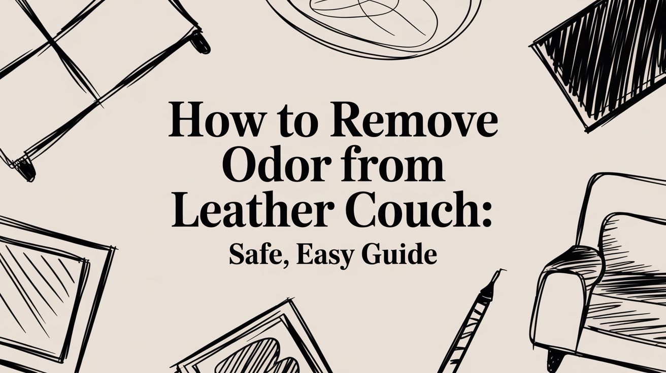 How To Remove Odor From Leather Couch Couch Sketches
