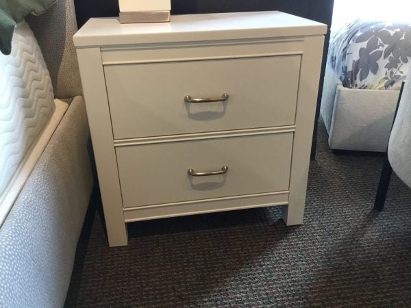 Vaughan Bassett 2 Drawer Nightstand Final Price Bedroom Clearance