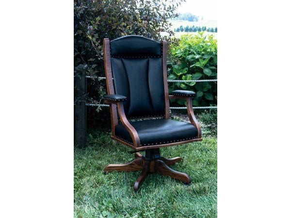 DC-55 Rolling Desk Chair Office Chairs Amish Made