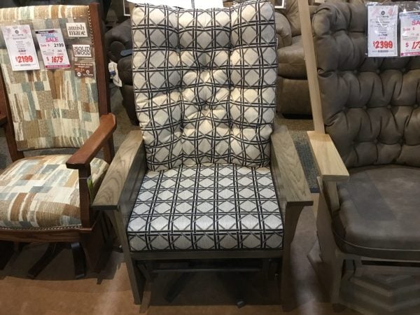 Amish Made Swivel Gilder Final Price Clearance