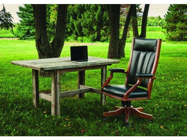 MDC-255 Rolling Desk Chair Office Chairs Amish Made