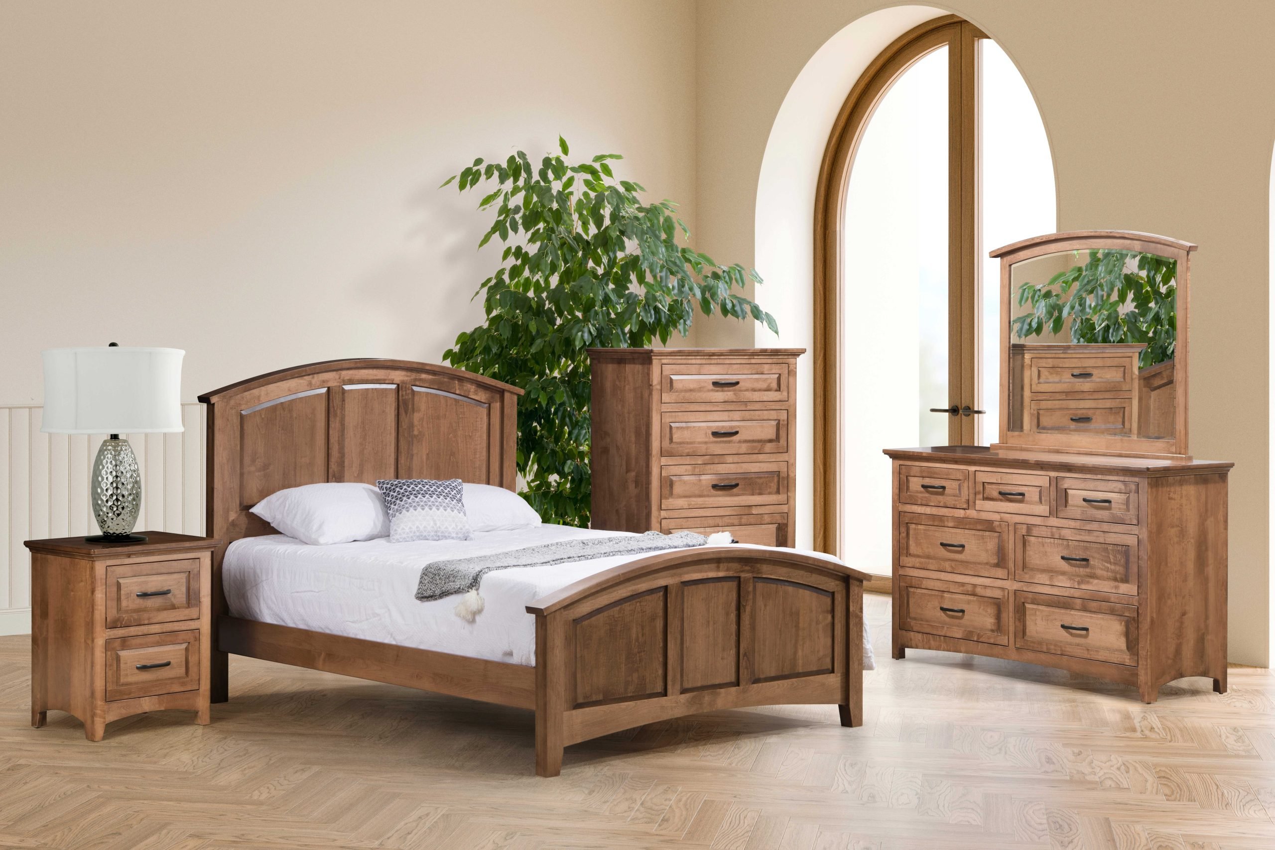 Shawnee 5 Piece Ohio Amish Made- Real Solid Wood Dining Set Dining Sets Amish Made 10