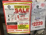 Amish Made Swivel Gilder Final Price Clearance 6
