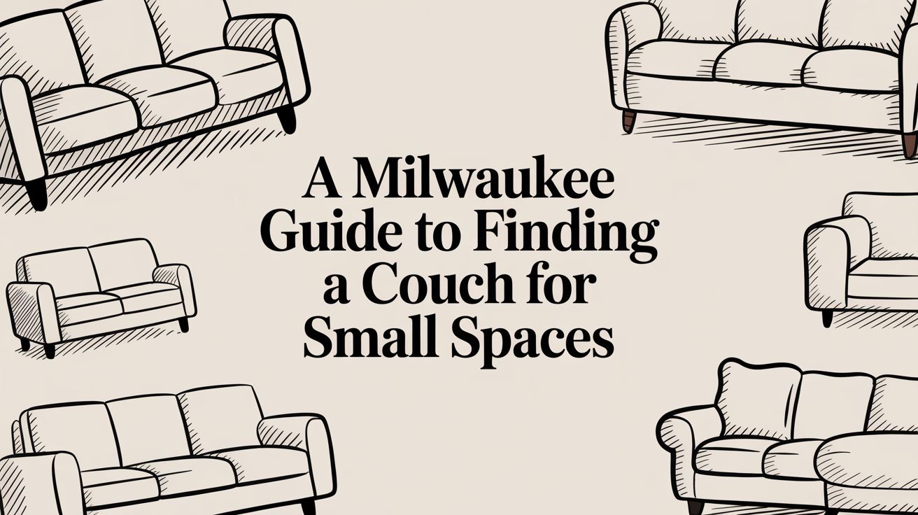 Couch For Small Spaces Sketched Couches