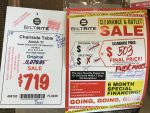 Amish Chairside Table Final Price Clearance 6
