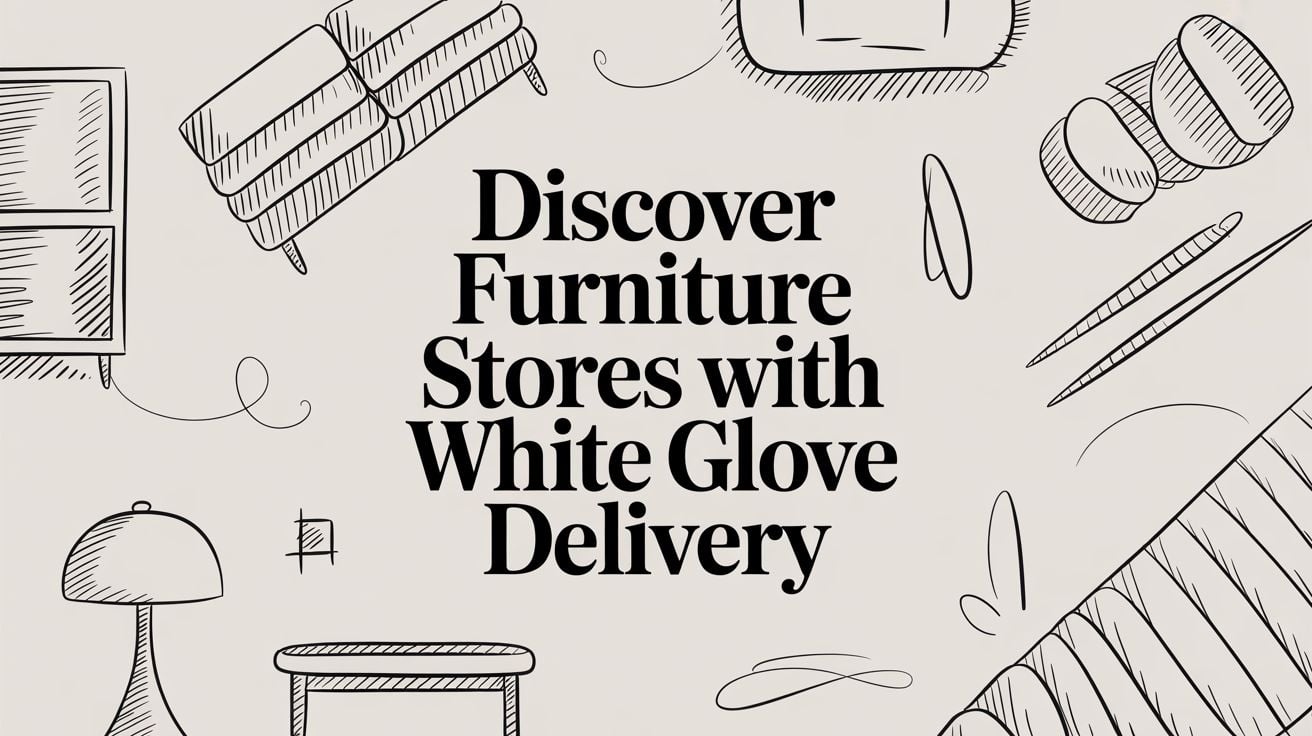 Furniture Stores With White Glove Delivery Furniture Sketches