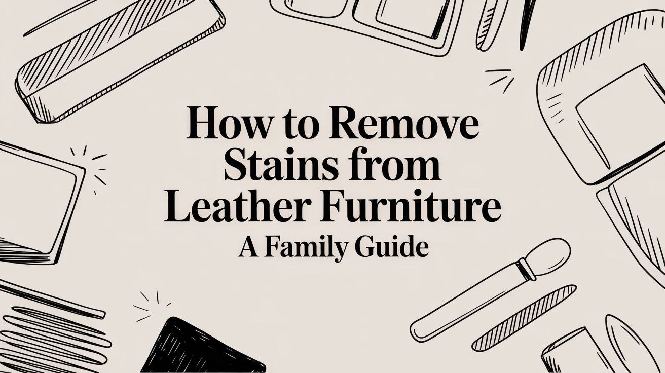 How To Remove Stains From Leather Furniture Cleaning Guide