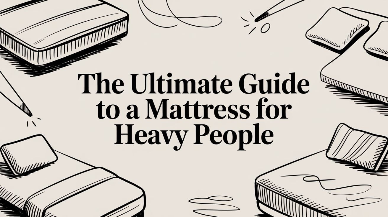 Mattress For Heavy People Mattress Guide