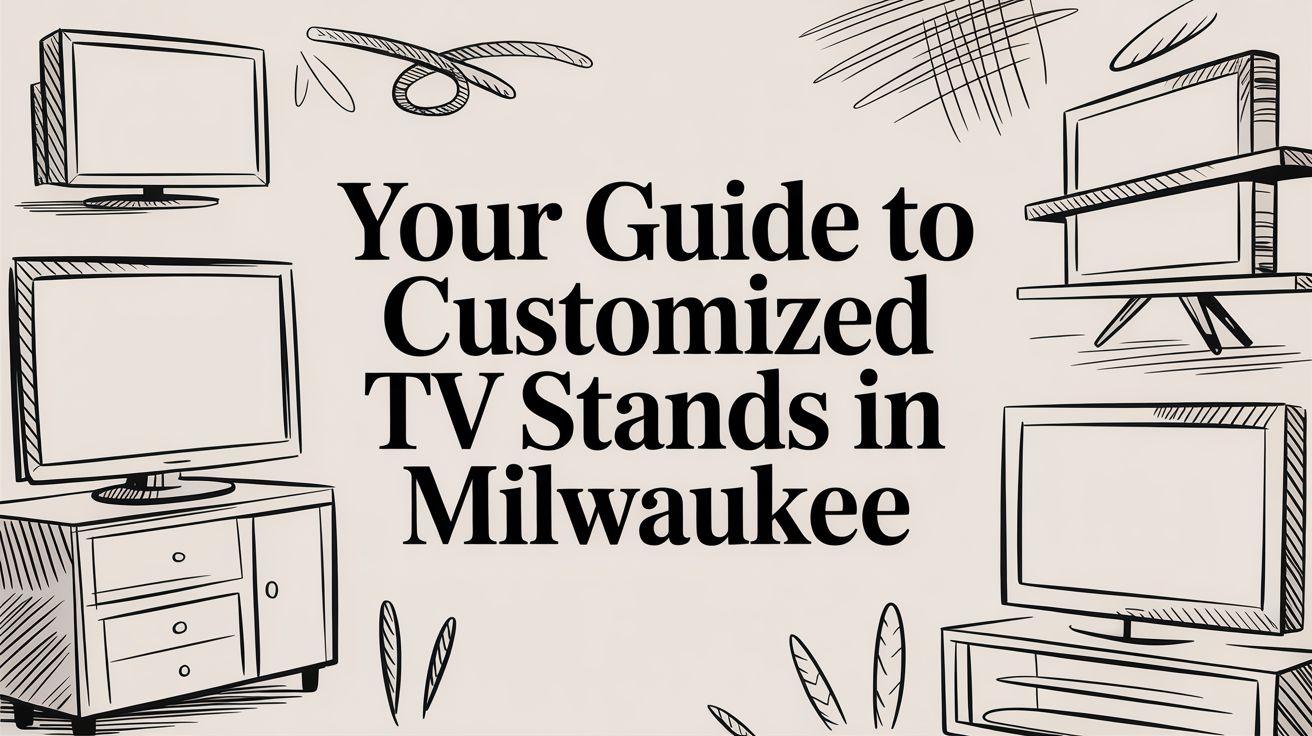 Customized Tv Stands Tv Stands Illustration