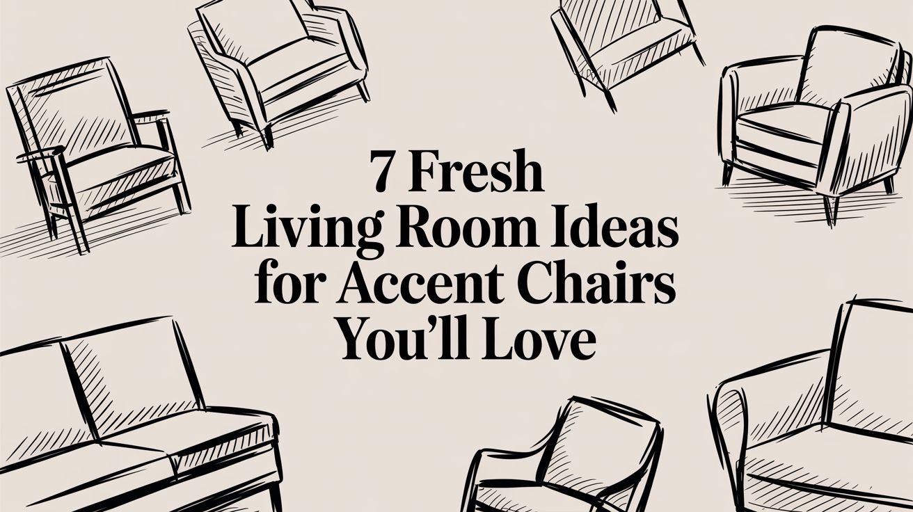 Living Room Ideas Accent Chairs Furniture Sketches