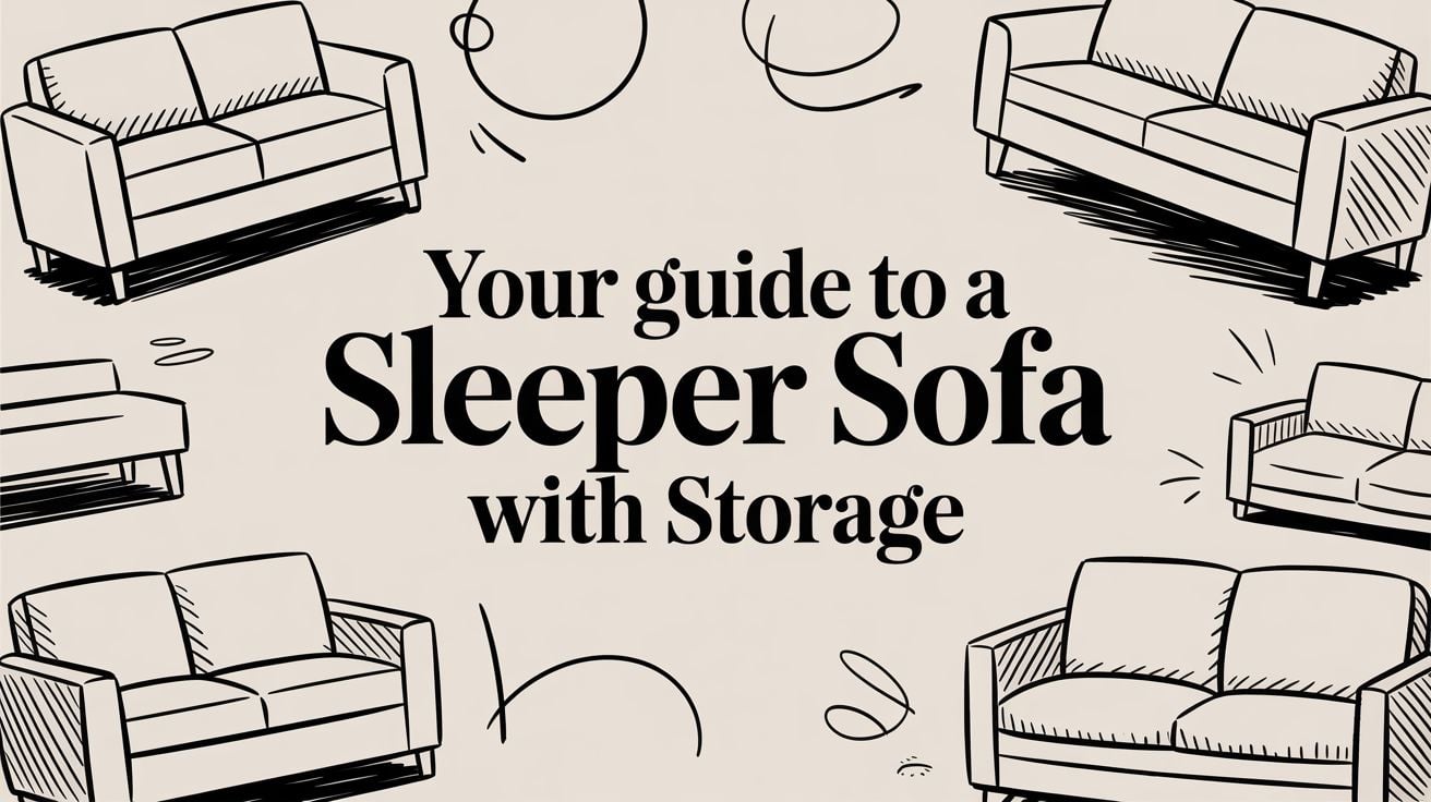 Sleeper Sofa With Storage Sofa Guide