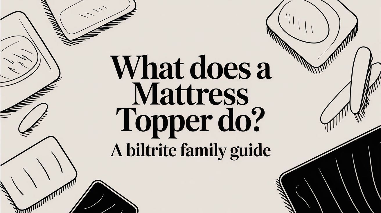 What Does A Mattress Topper Do Mattress Guide