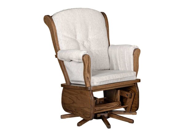 Swanback Minnie Glider Rocker Chairs Amish Made
