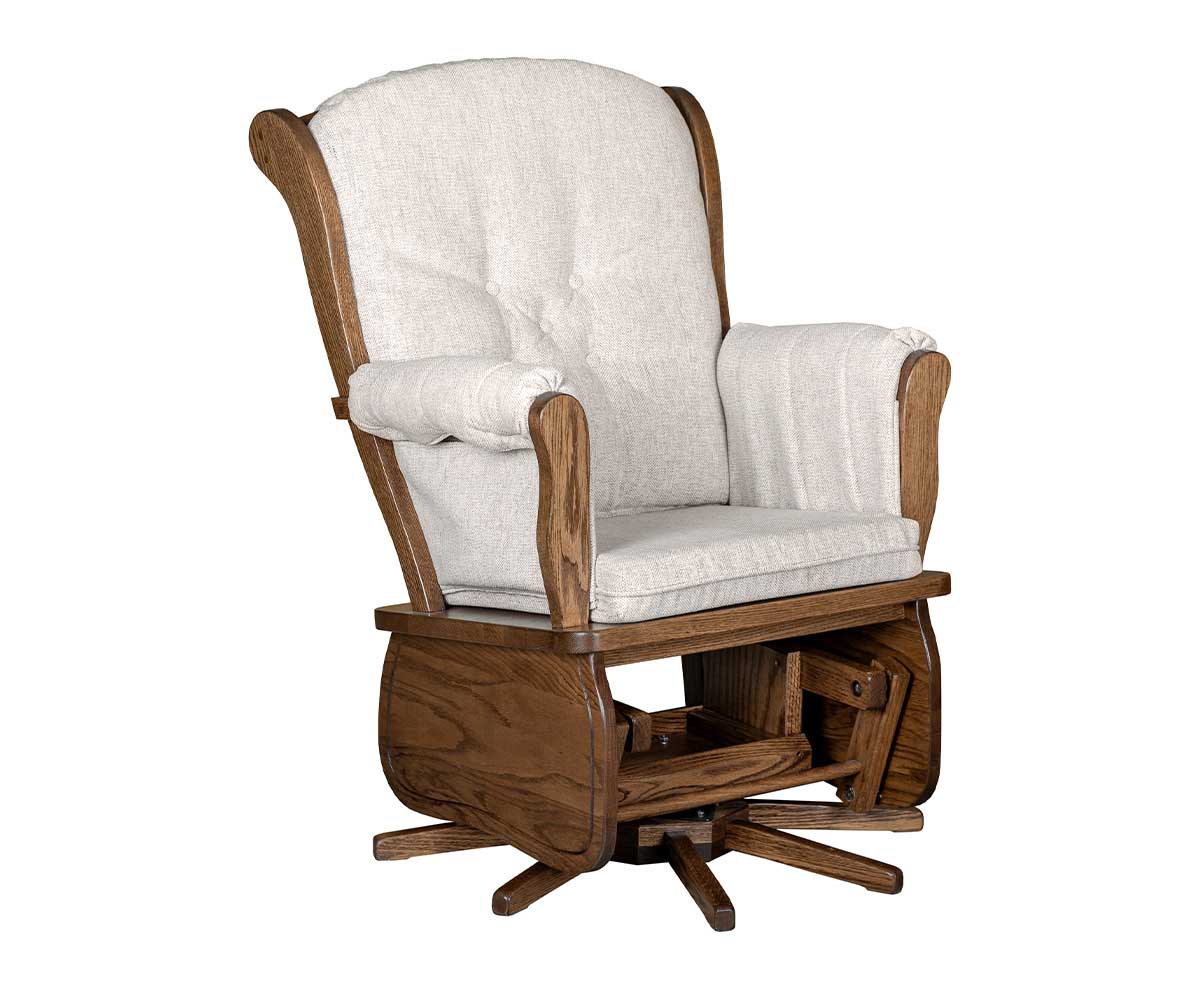 Lexi Glider Rocker Chairs Amish Made 9