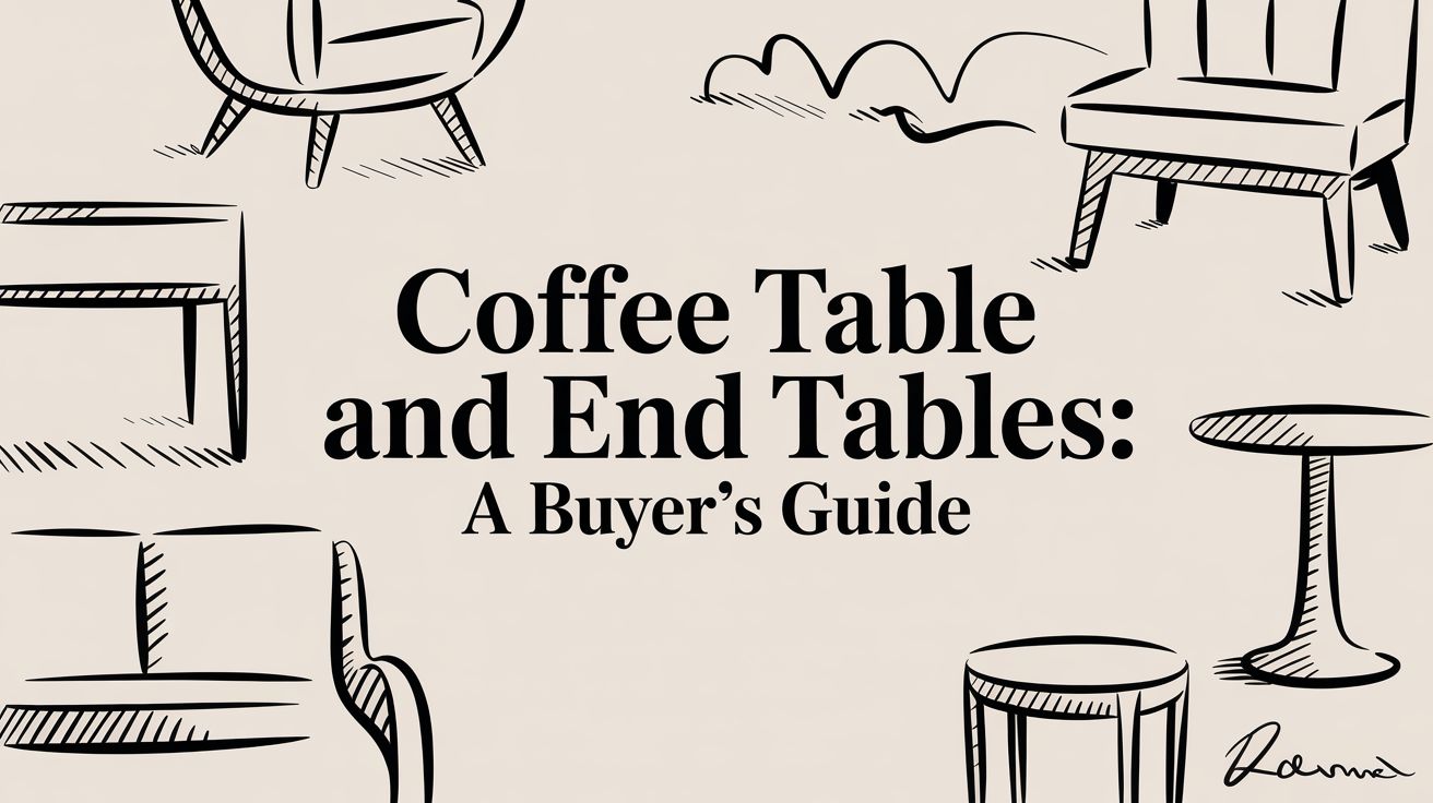 Coffee Table And End Tables Furniture Guide
