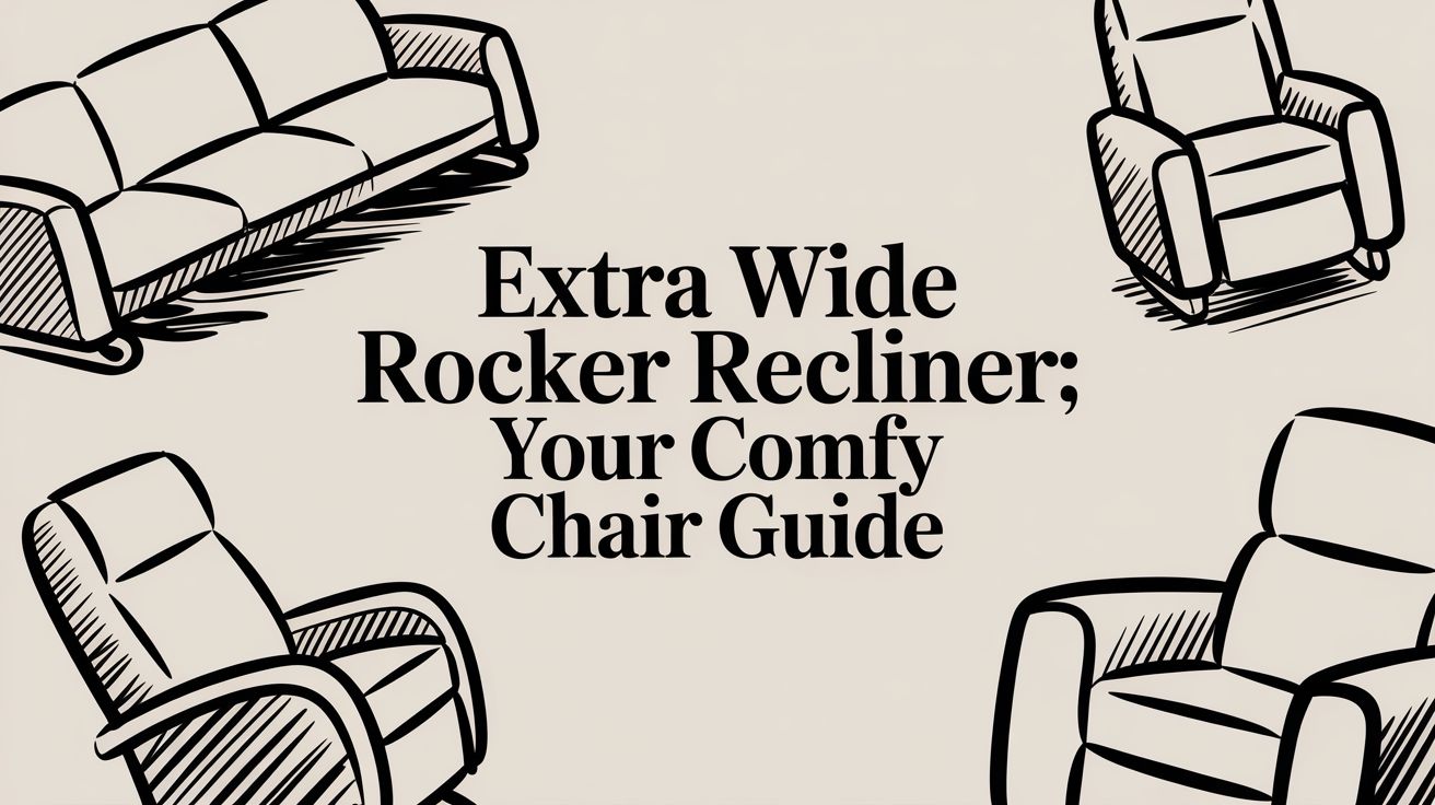 Extra Wide Rocker Recliner Chair Guide