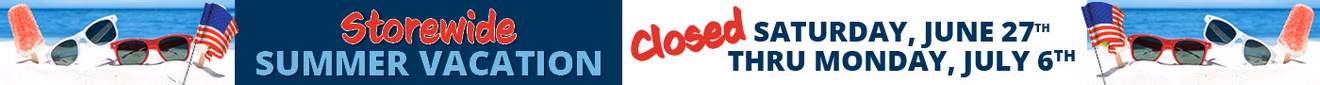 Closed for Vacay Header 2026