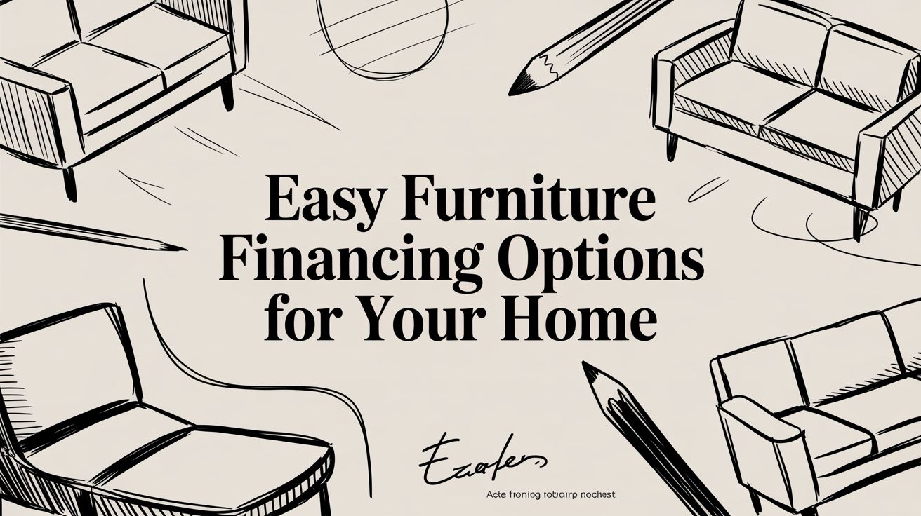 Easy Furniture Financing Furniture Sketches