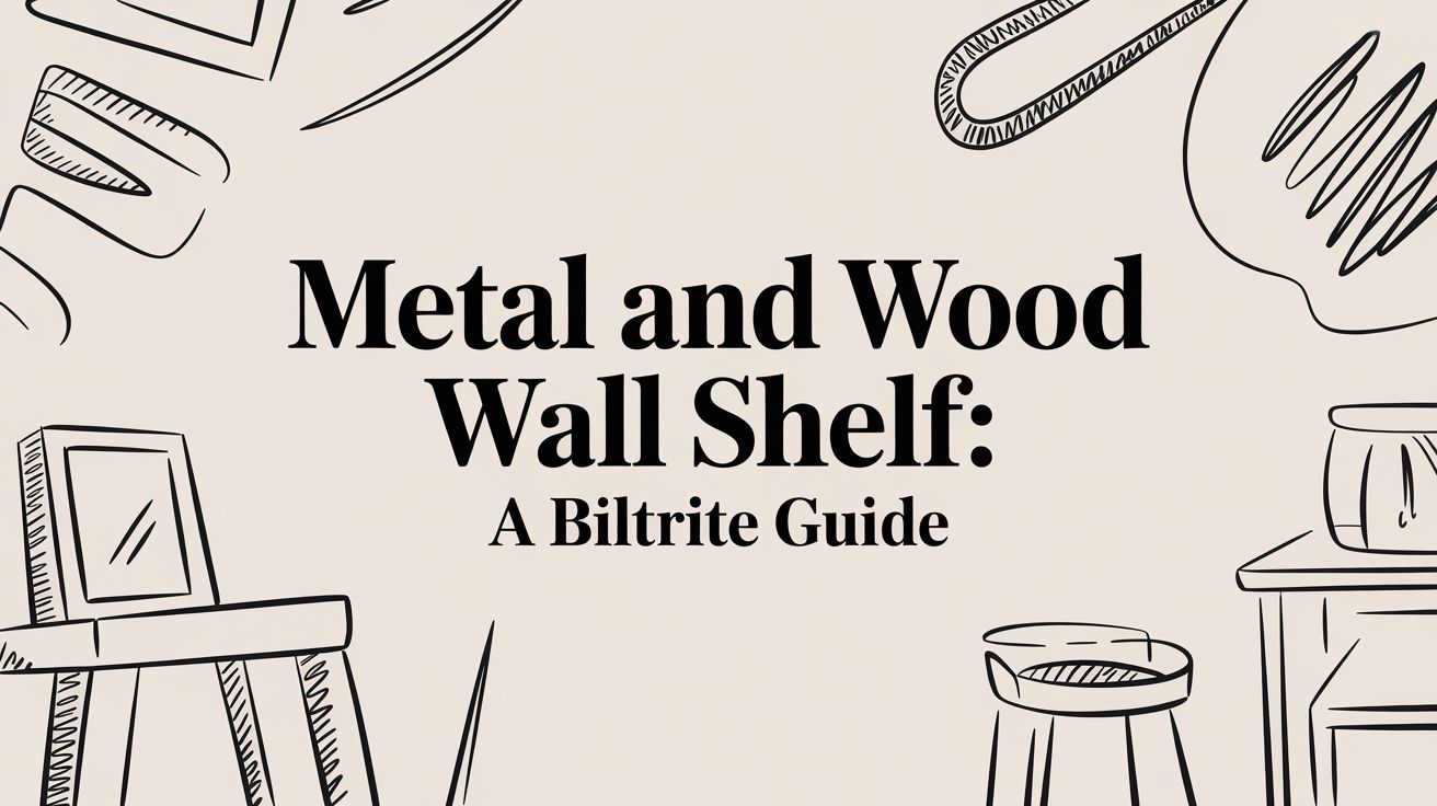 Metal And Wood Wall Shelf Design Guide