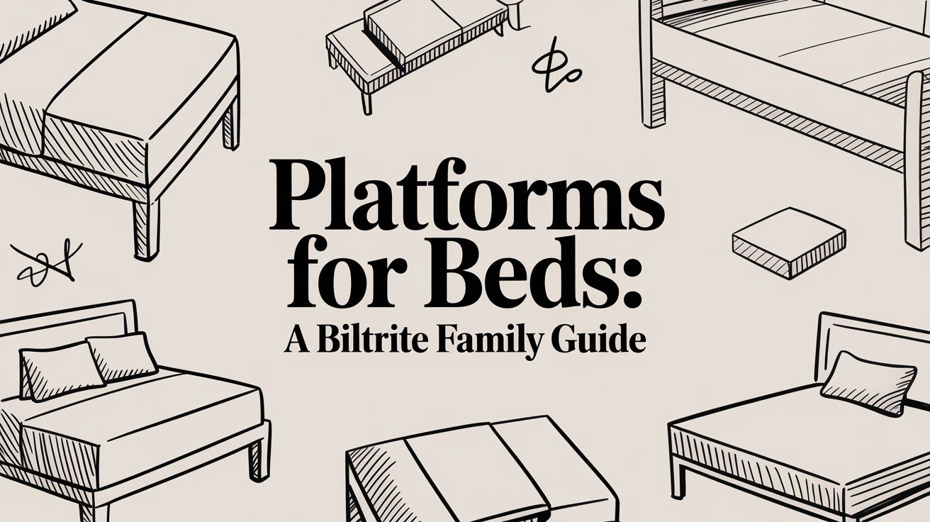 Platforms For Beds Bed Illustrations