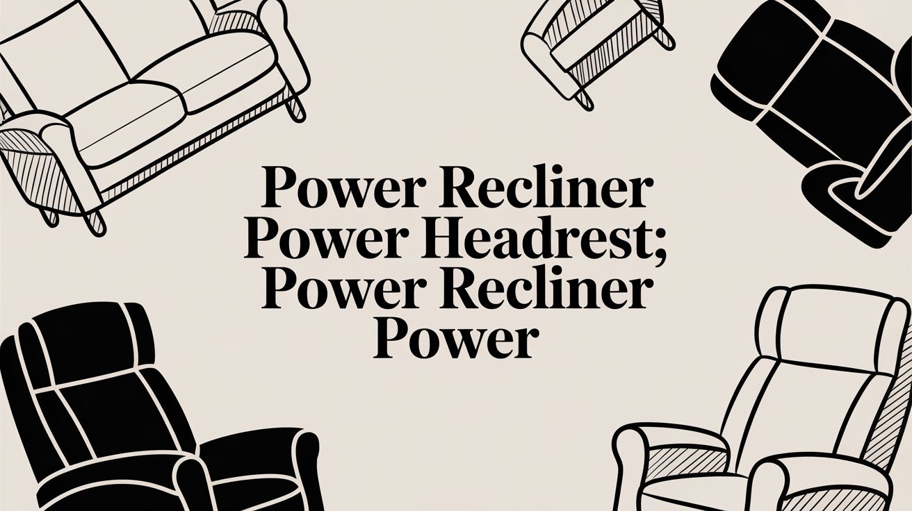 Power Recliner Power Headrest Recliner Chairs