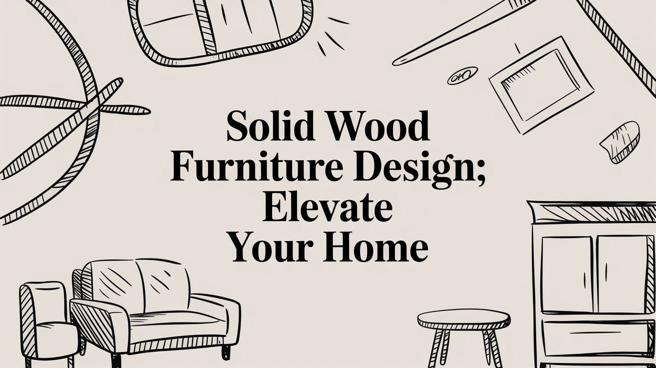 Solid Wood Furniture Design Furniture Sketch