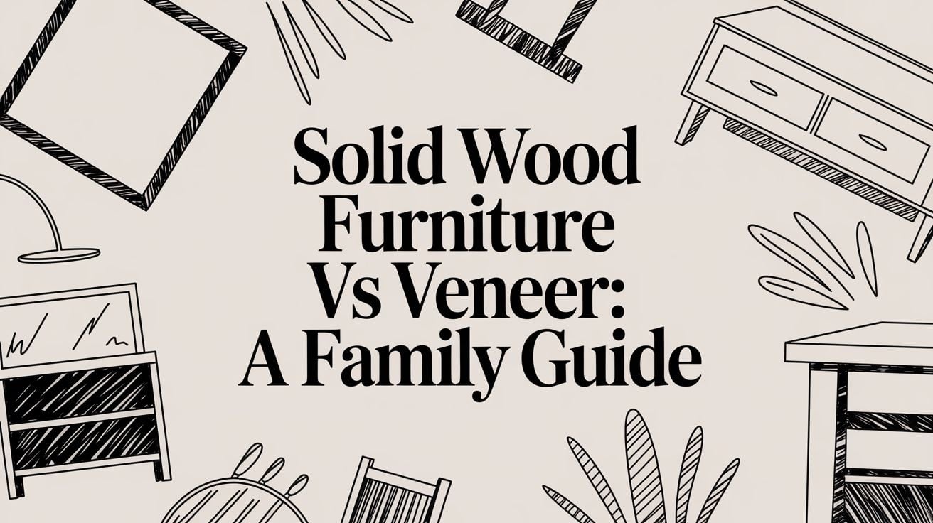 Solid Wood Furniture Vs Veneer Furniture Guide