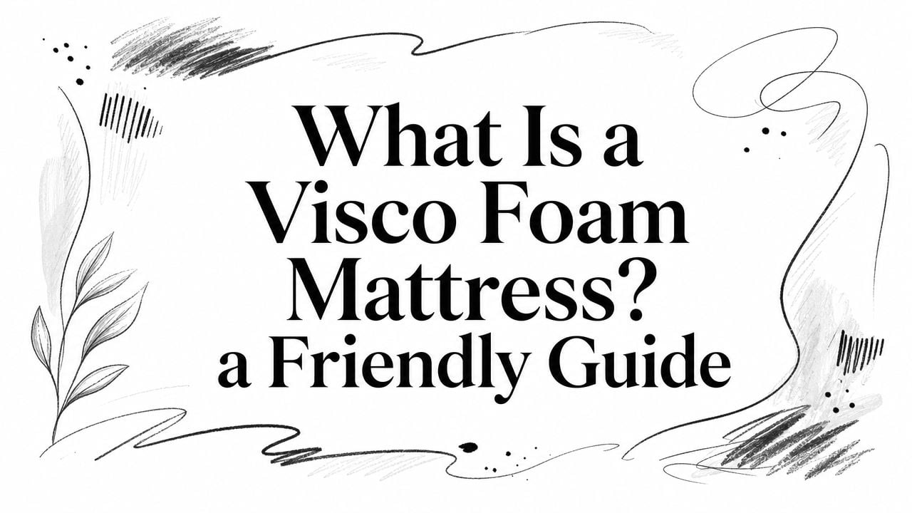 Visco Foam Mattress Guide Title