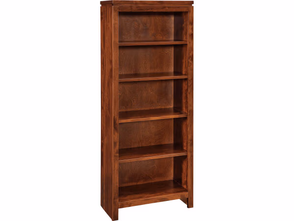 2 West Bookcases 2 West Bookcase 24 x 60 – 632460 Bookcases Alder 3