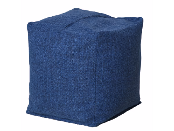 Java Pouf Blue Ottomans & Poufs Decor Rest