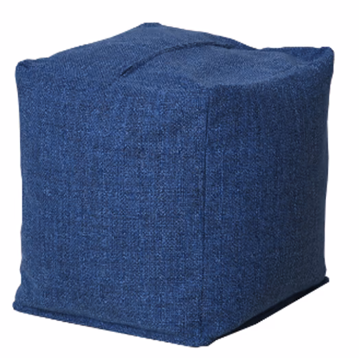 Java Pouf Blue Ottomans & Poufs Decor Rest 3 Java Pouf Blue Ottomans & Poufs Decor Rest 3