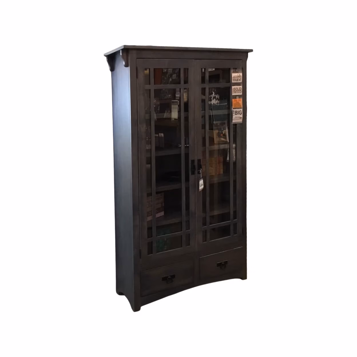 Amish Made Door Bookcase Final Price