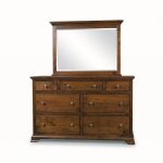 Amish Made Dresser w/ Mirror Final Price