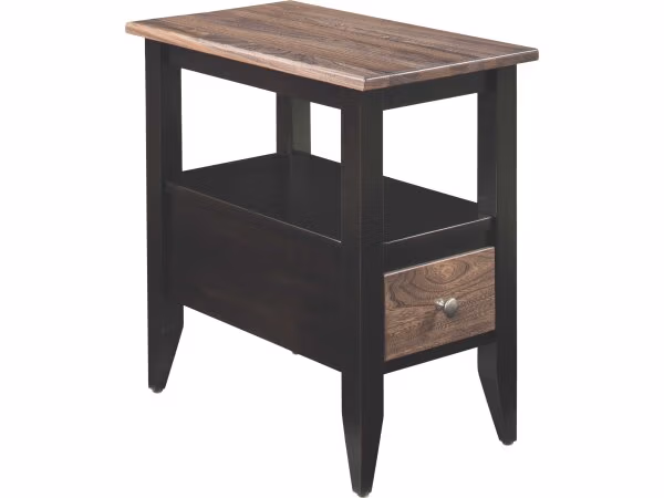 Edona Amish Made Chairside Table Chairside Tables Amish Made