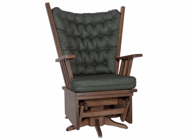 296 Amish Made Glider Rocker Chairs Amish Made 3