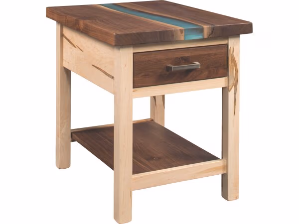 Tamba Bay Amish Made End Table End tables Amish Made