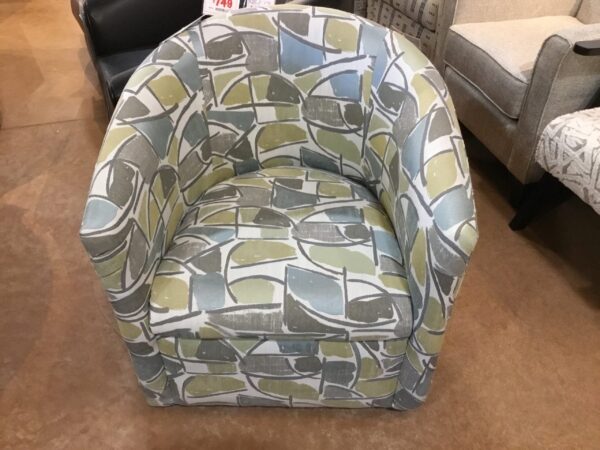Luke Uph.Swivel Chair Final Price Clearance