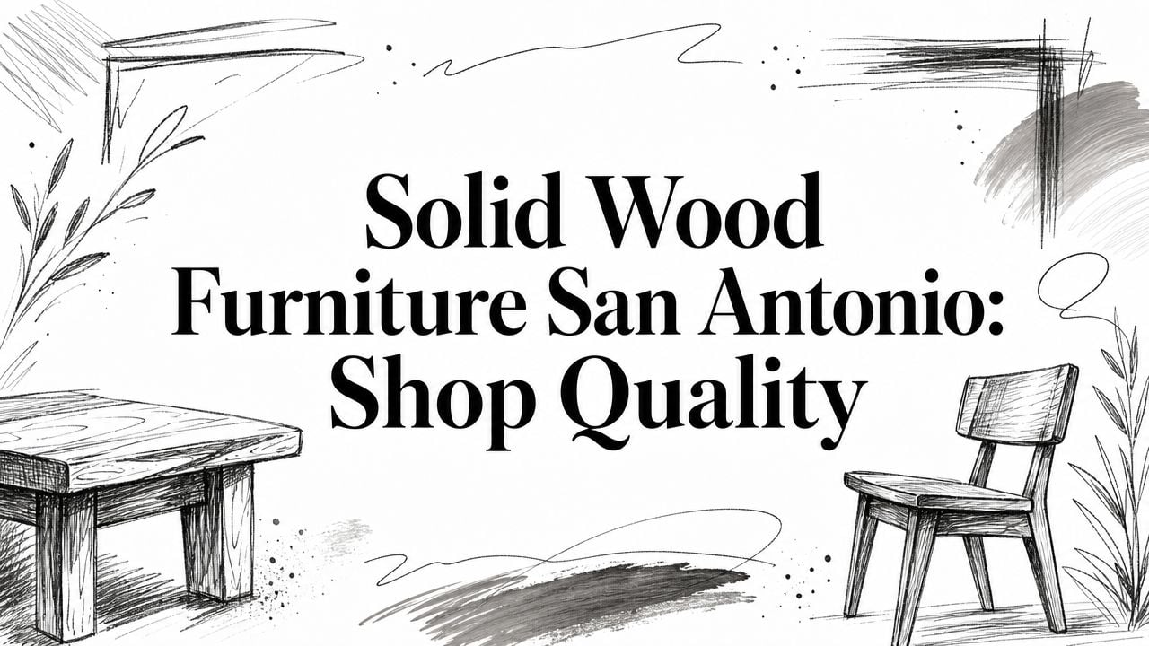 Solid Wood Furniture San Antonio Furniture Sketch
