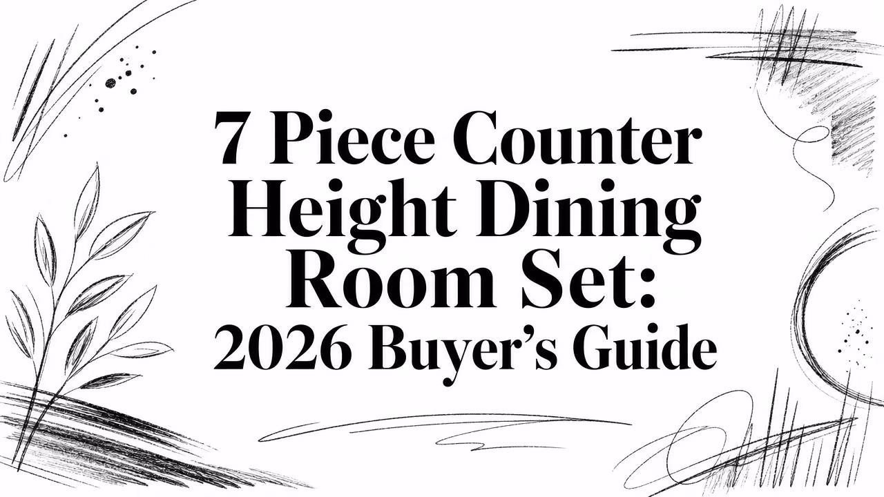 7 Piece Counter Height Dining Room Set Dining Guide